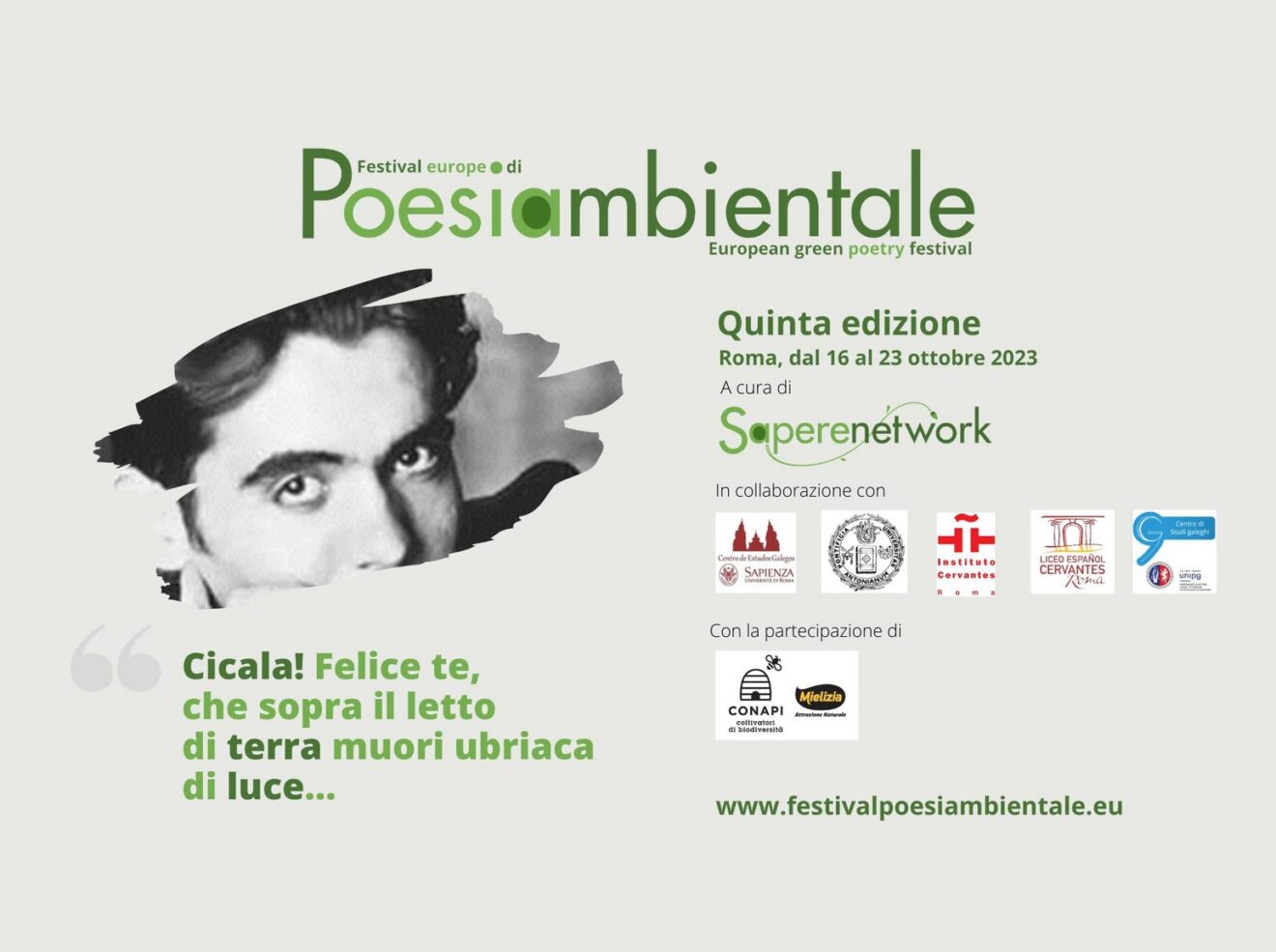 5° edizione del Festival europeo di poesia ambientale