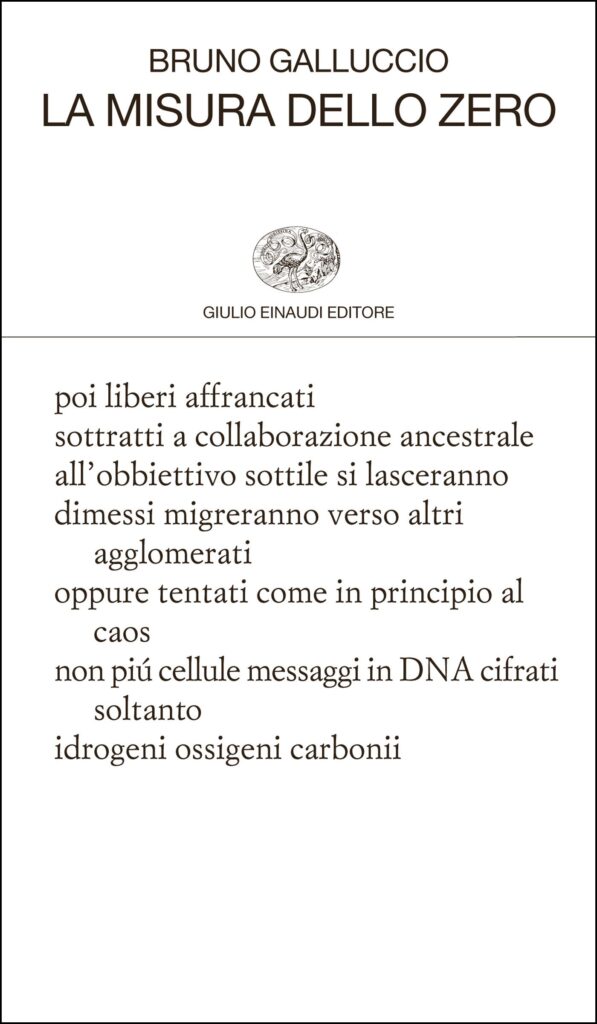 Verticali e La misura dello zero - Bruno Galluccio