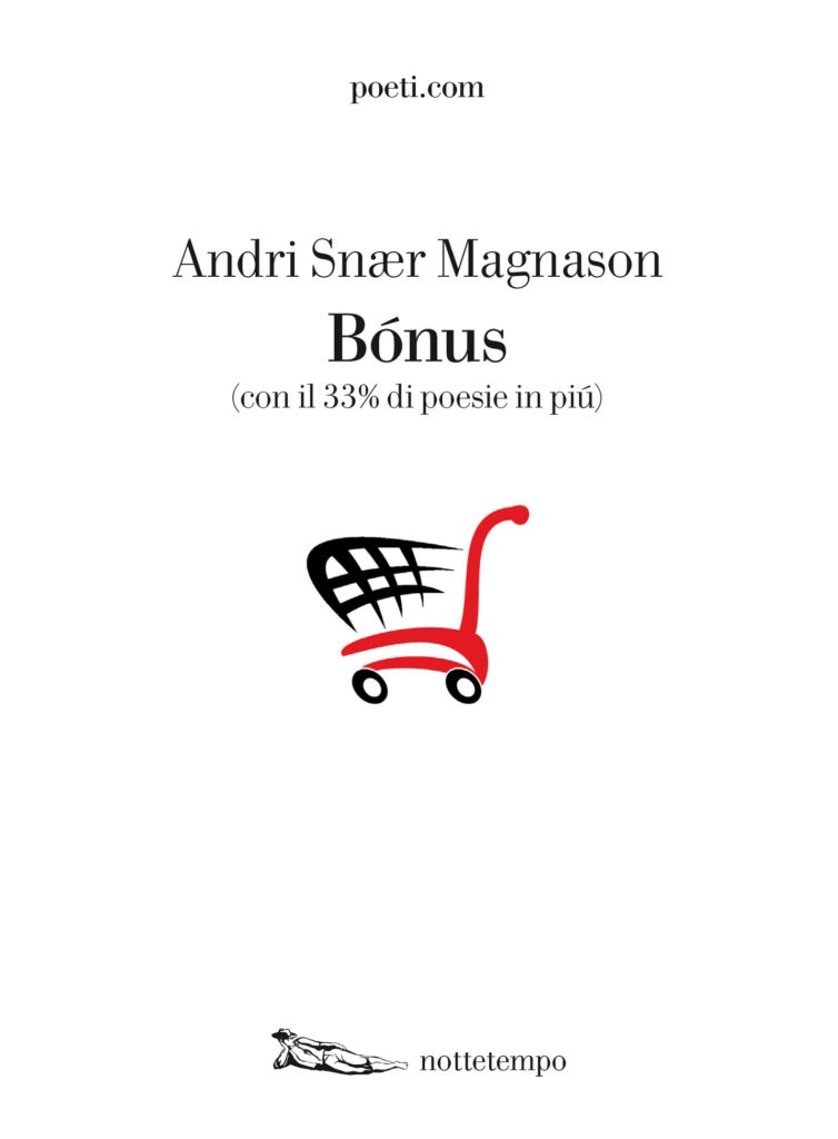 Bonus - Andri Snaer Magnason