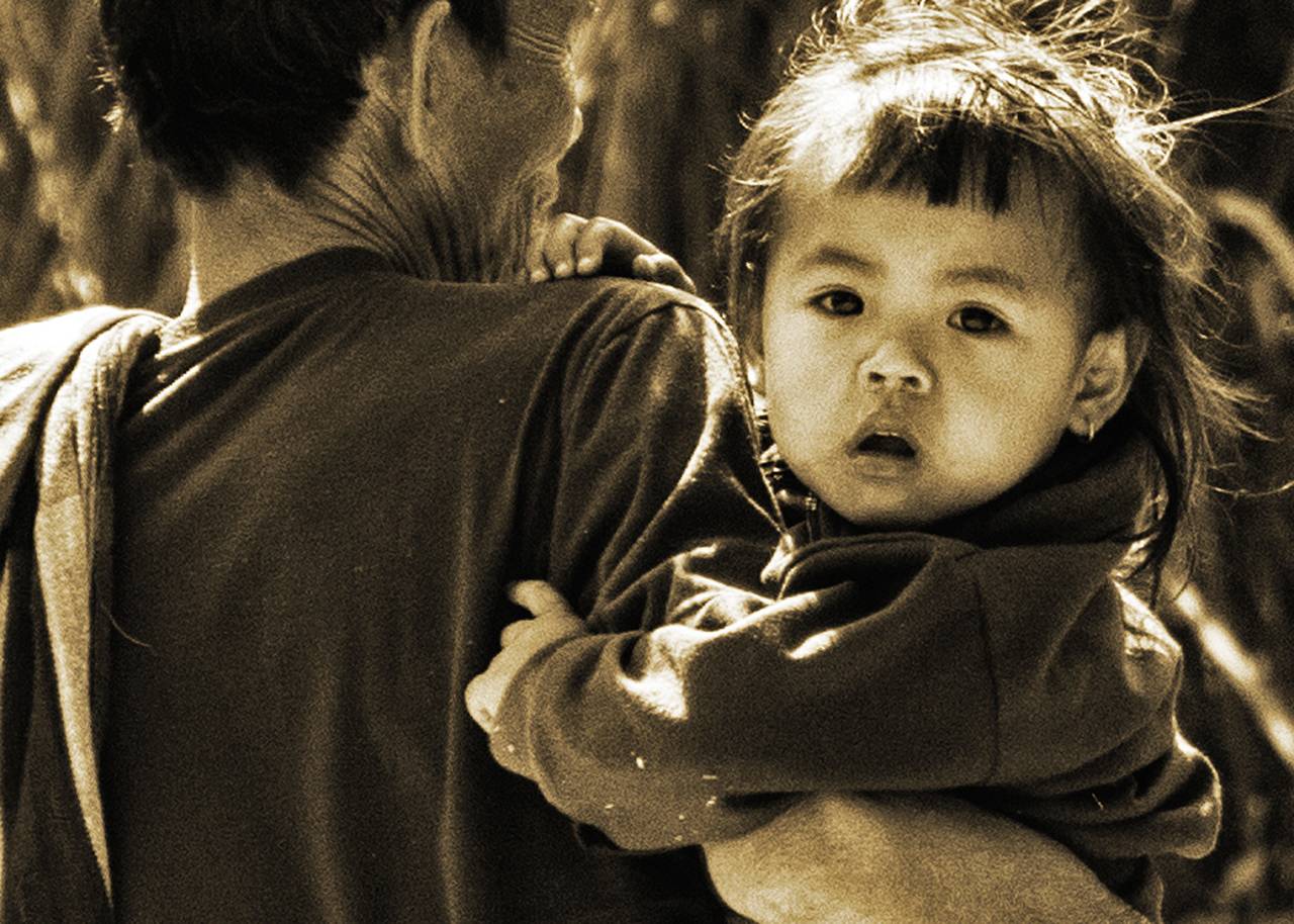 Nong kiaw (Laos) - uno sguardo, un incontro
