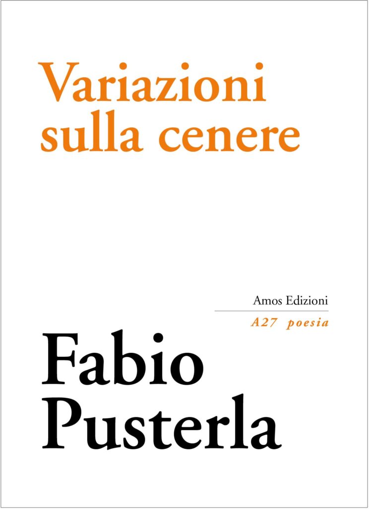 Variazioni sulla cenere - Fabio Pusterla