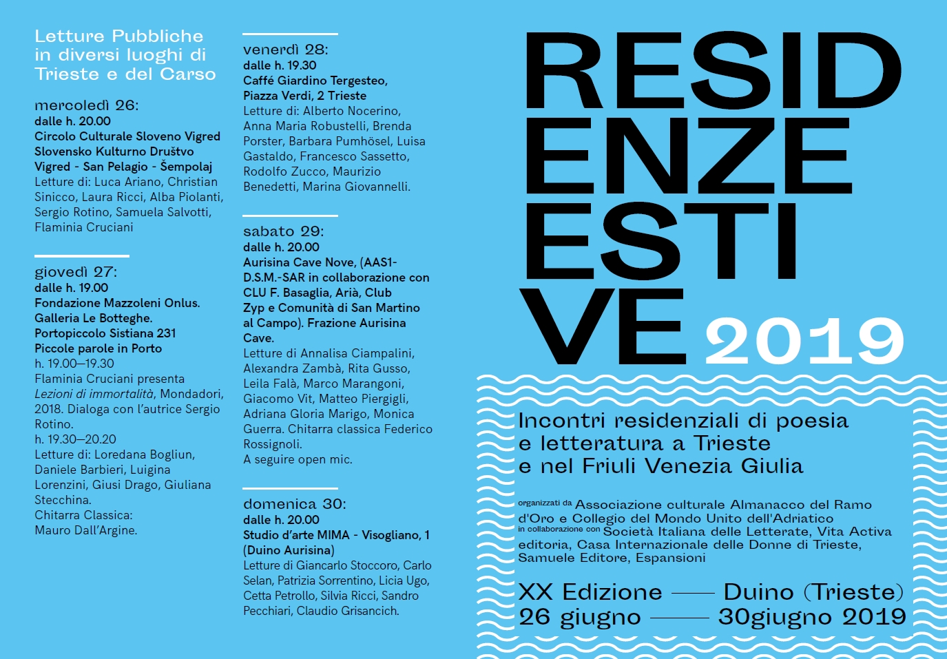 Residenze Estive 2019 3