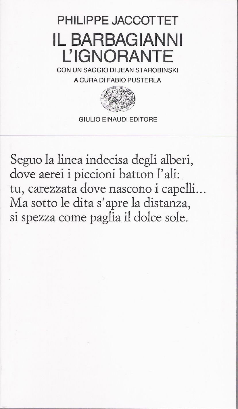 Di notte, nella città… di Philippe Jaccottet