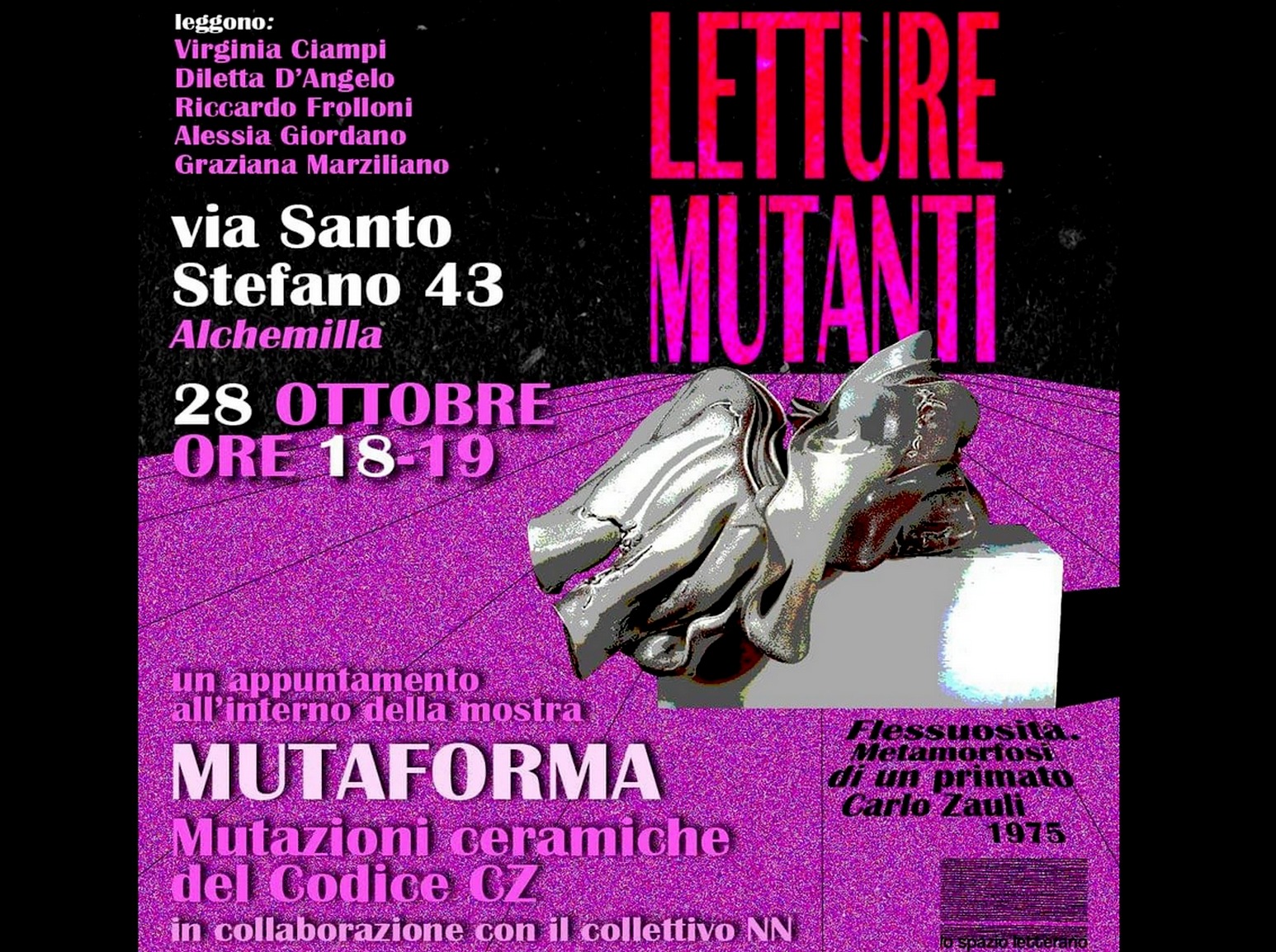Lo Spazio Letterario - 26/28 ottobre
